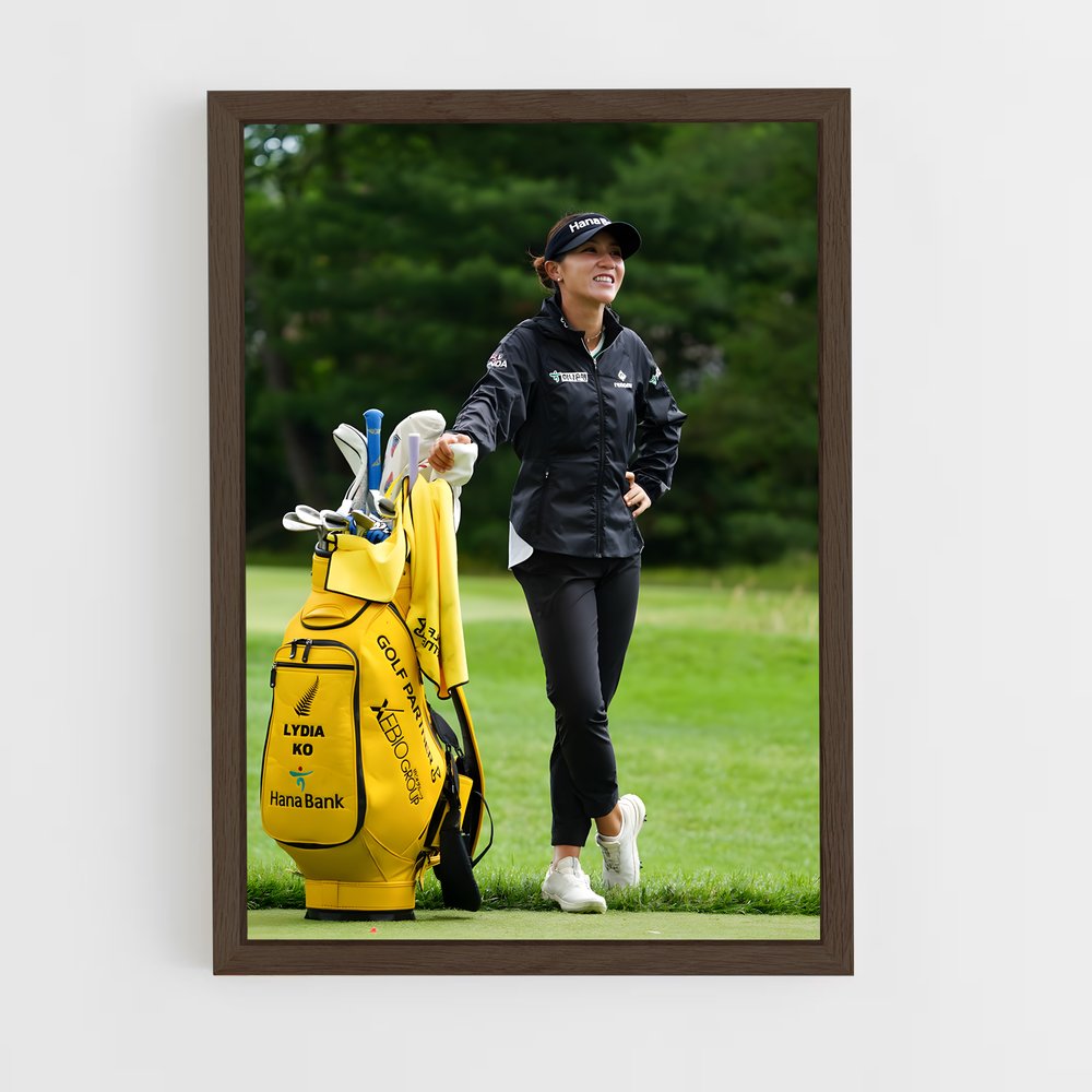Poster Lydia Affichez – affiche Golf (vue 5)